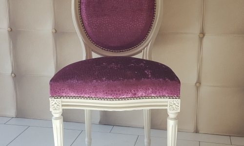 Chaise Louis XVI réalisé par l atelier dans le Gard