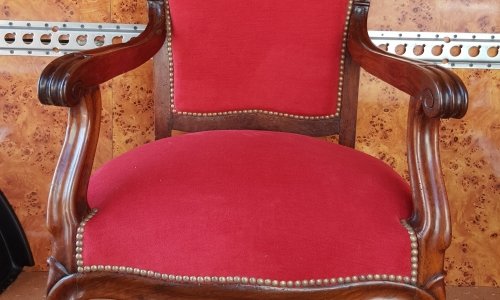 Réfection chaire vintage Hérault 